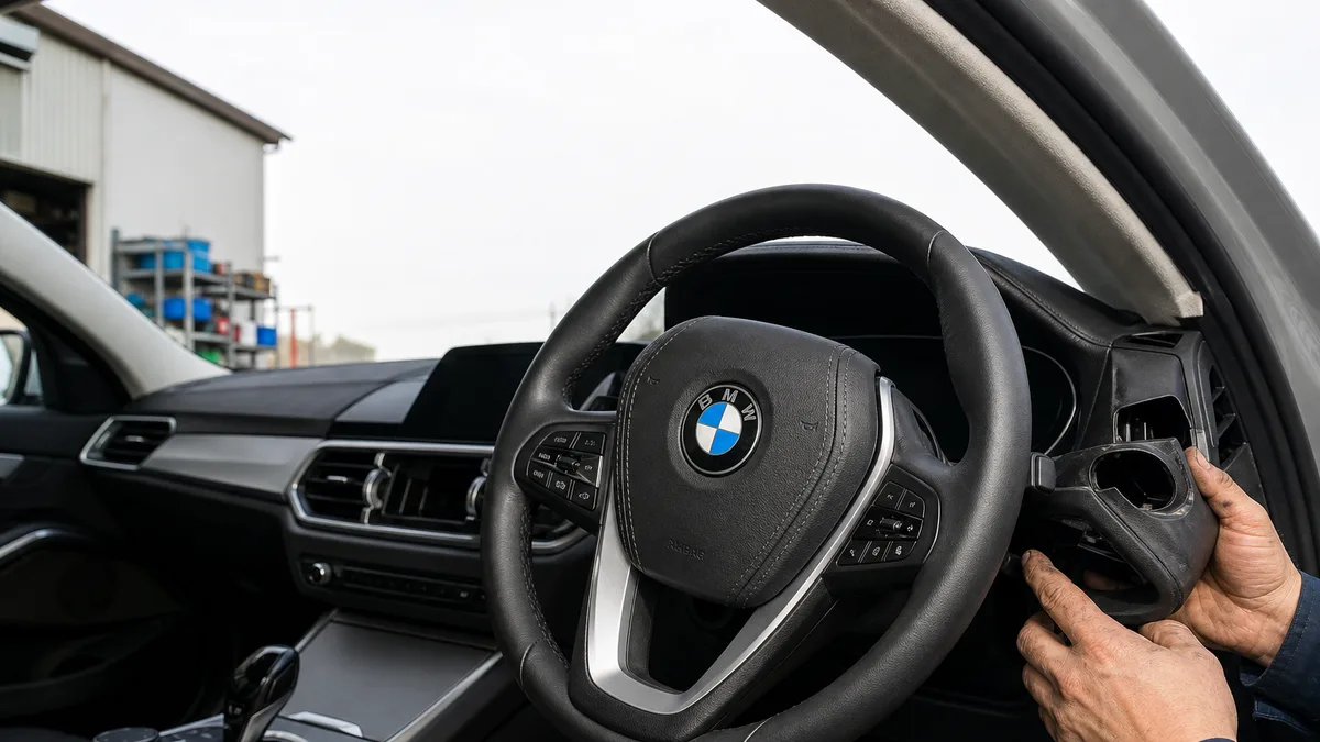 BMW BMW エアバッグ警告灯 クロックスプリング修理 1.5-3万円
