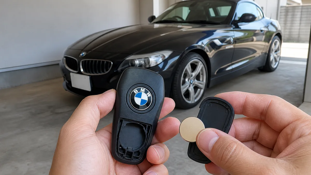 BMW BMW Z4 キー電池交換 CR2450 3分・300円 E89型
