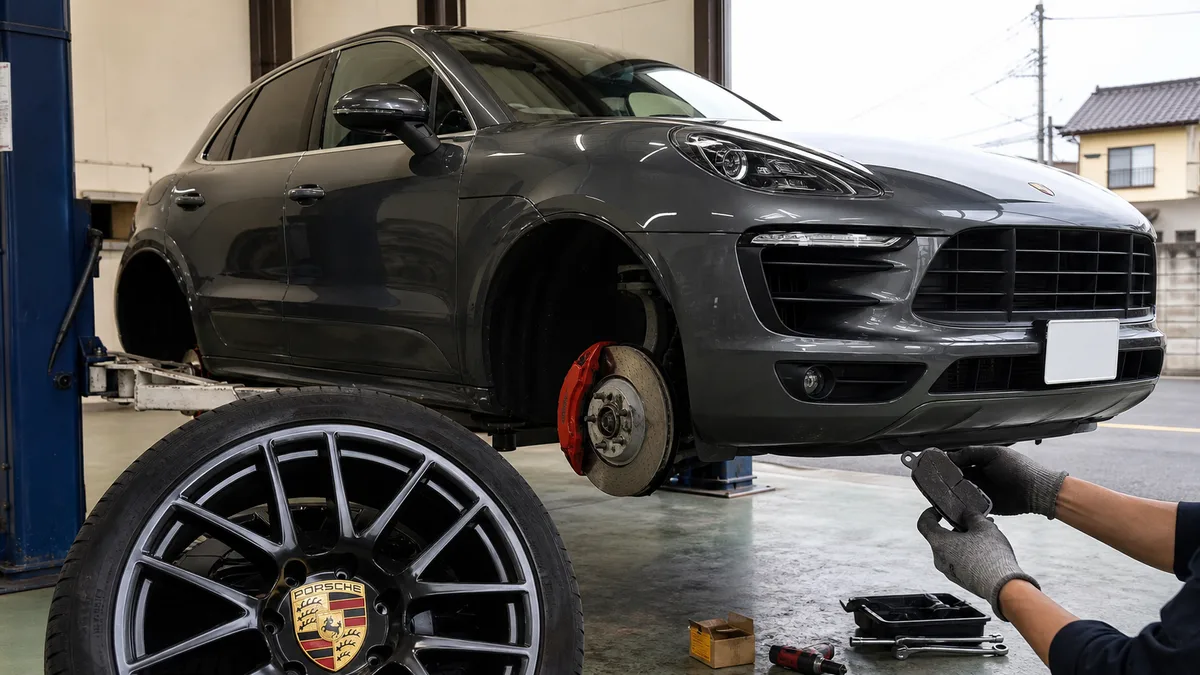 Porsche Porsche ブレーキ警告灯が点いたら？原因・緊急度・対処法まとめ