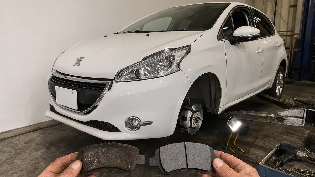 Peugeot Peugeot ブレーキ警告灯 208/308 EPB/パッド・原因と対処