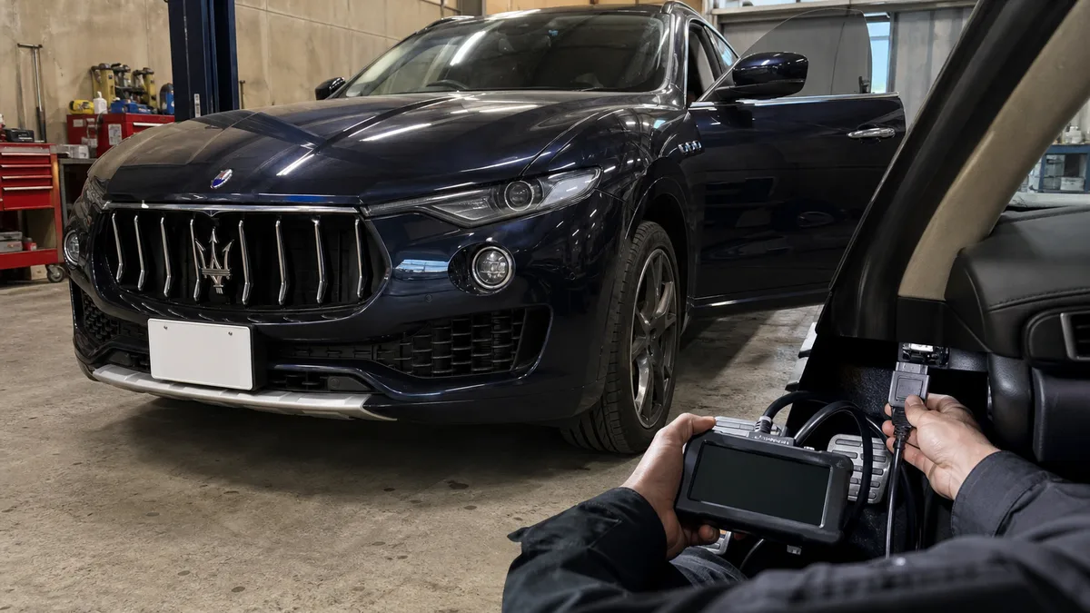 Maserati Maserati エンジン警告灯 原因・修理費の目安【2026年版】