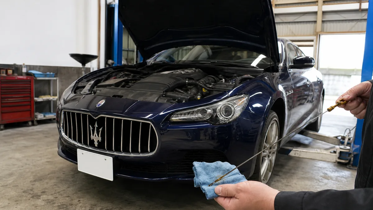 Maserati Maserati オイル圧力警告灯 V6/V8 即停車・修理費【2026年版】