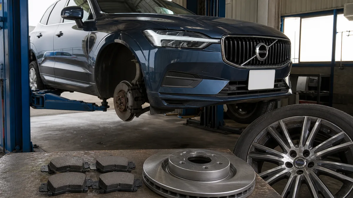 Volvo ボルボ ブレーキパッド交換費用 4〜9万円 XC60/V60の目安
