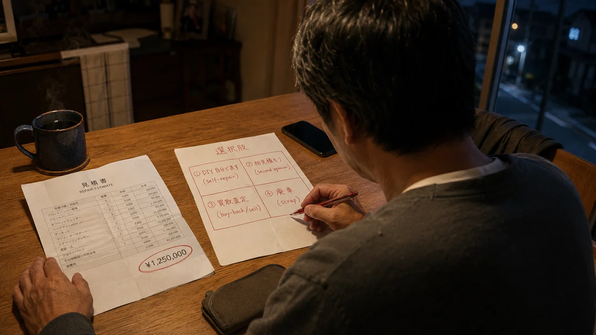 外車修理代 高い時の選択肢 DIY・買取・廃車・乗換【2026年版】