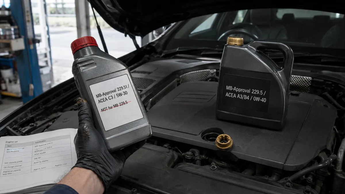 Mercedes-Benz W205 Cクラス オイル MB 229.51/229.5 違い DPF対策【2026年版】