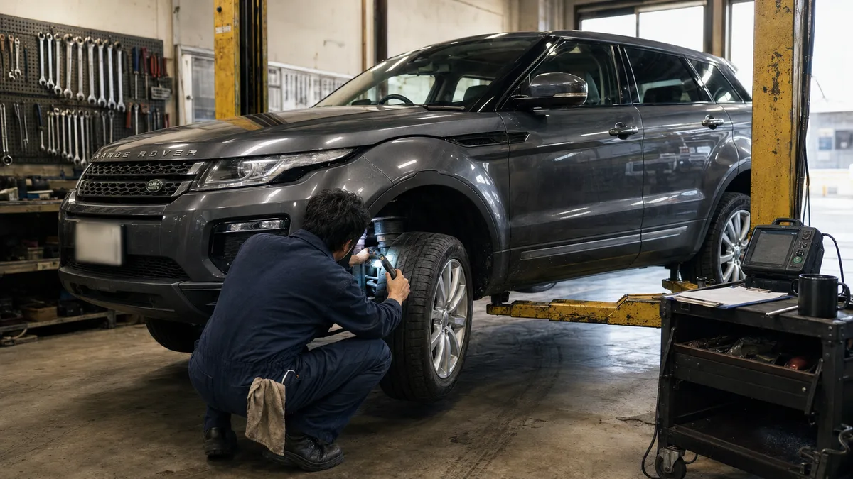 Land Rover レンジローバー イヴォーク エアサス故障と修理代 買い替え判断