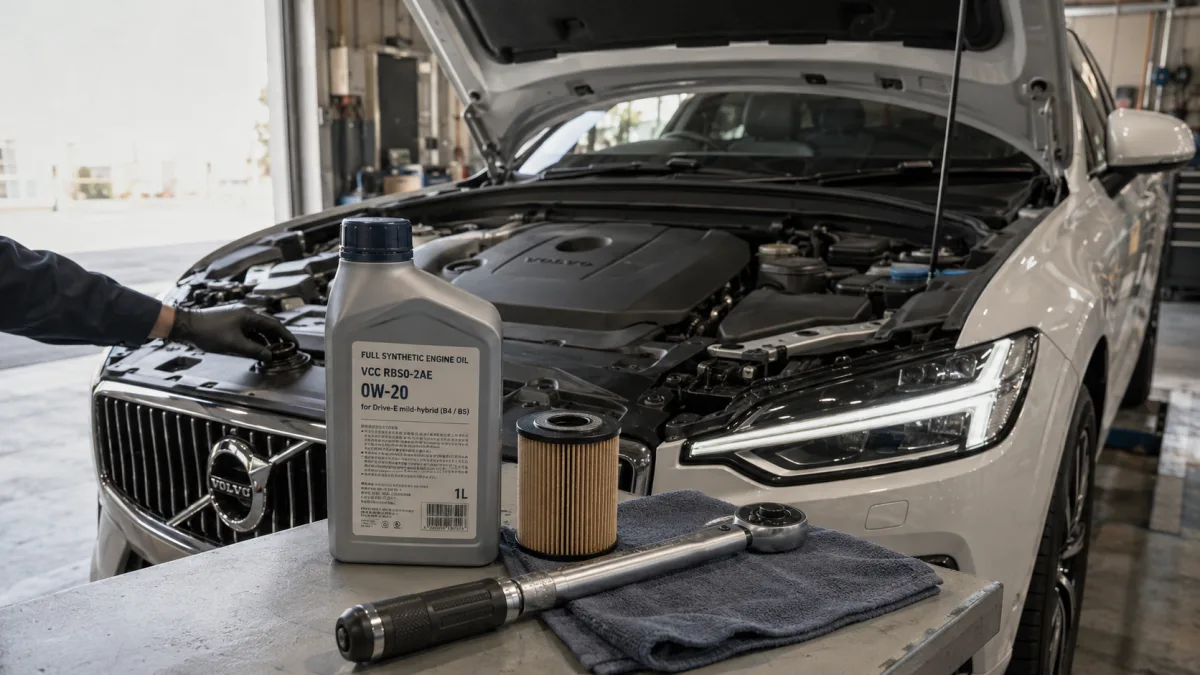 Volvo XC60 オイル ACEA C5・0W-20・5.5L 世代別【2026年版】
