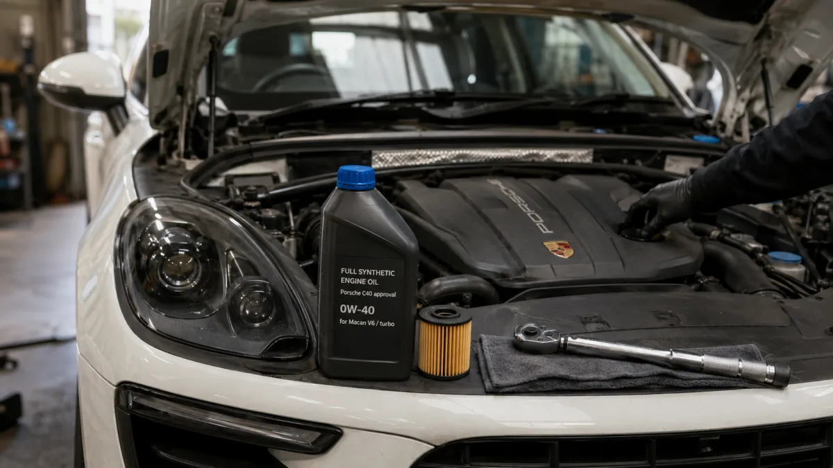 Porsche Macan オイル A40・0W-40・容量7.5L【2026年版】