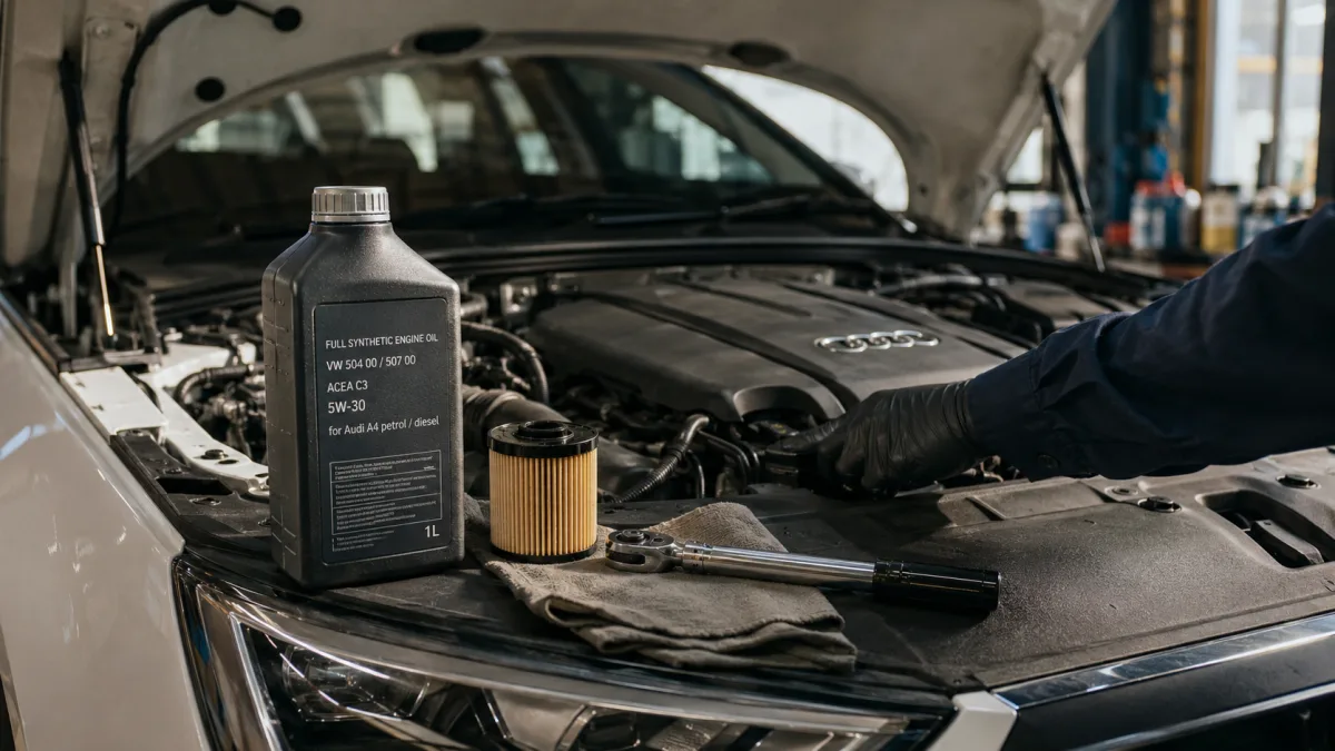 Audi A4 B9/B8 オイル VW 504 00/507 00・5W-30【2026年版】