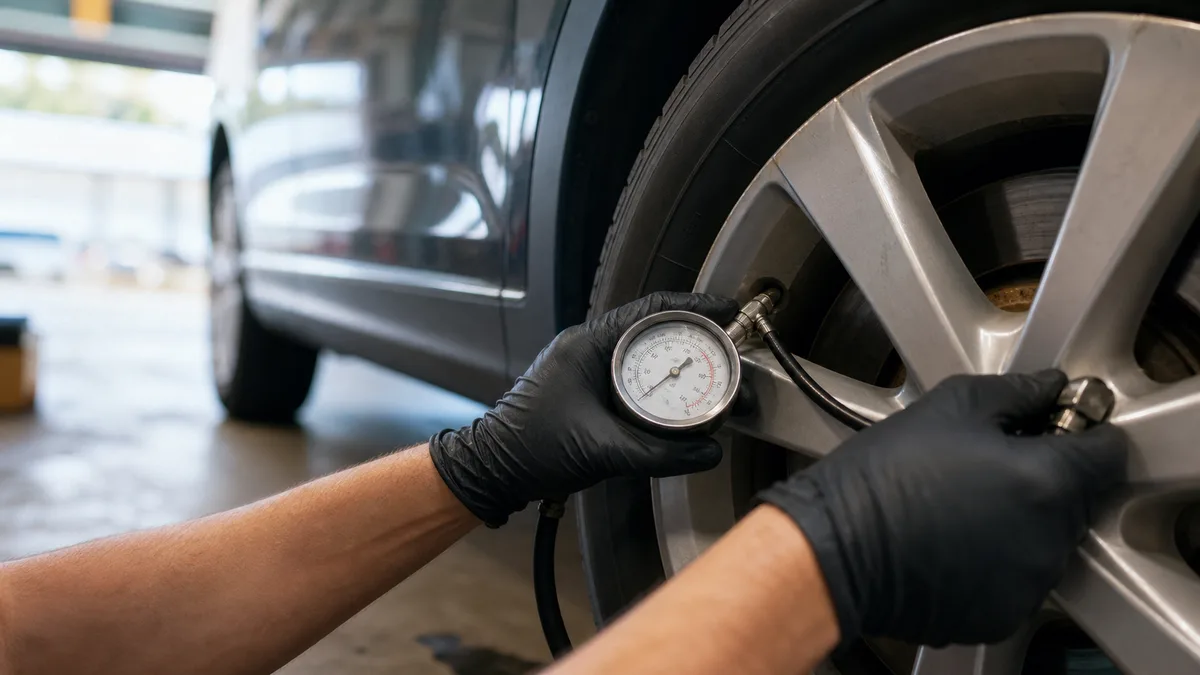 Volkswagen ティグアン 空気圧警告の消し方 リセット手順 ゴルフ対応