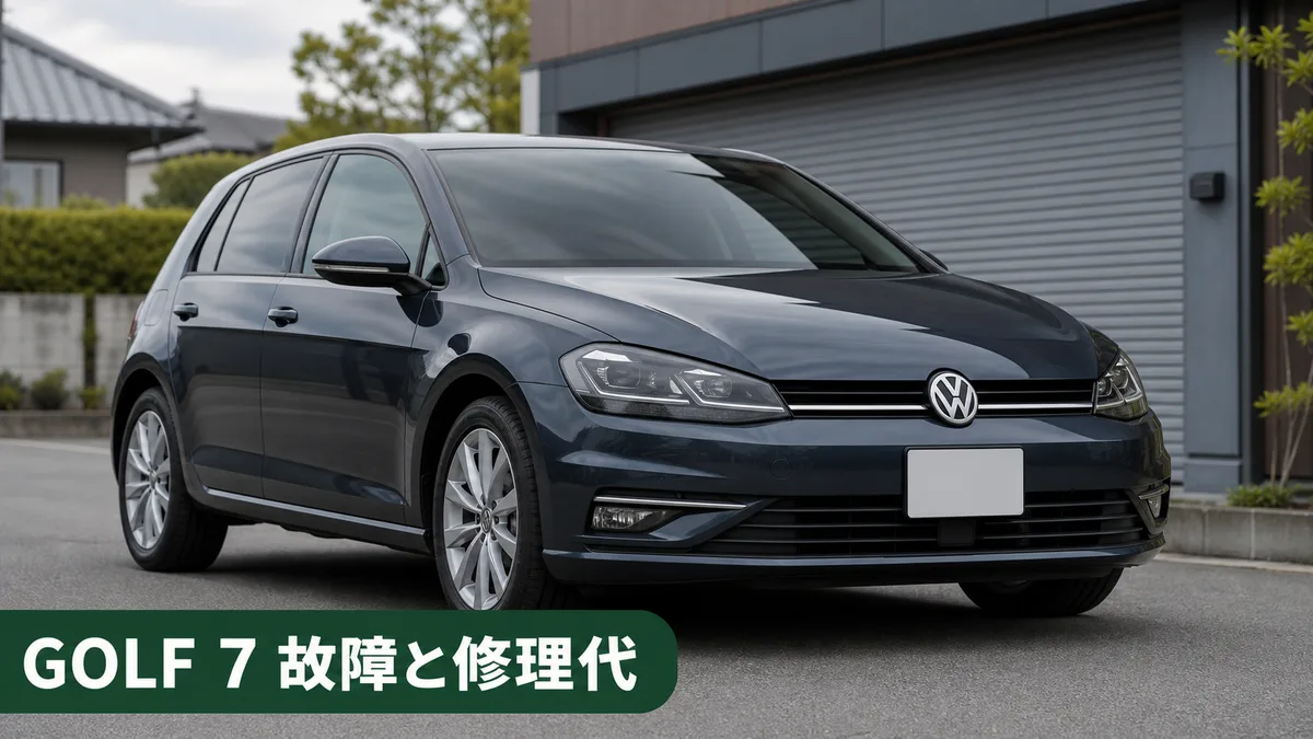 Volkswagen VW ゴルフ7 故障しやすい箇所と修理代 7/7.5世代別【2026年版】