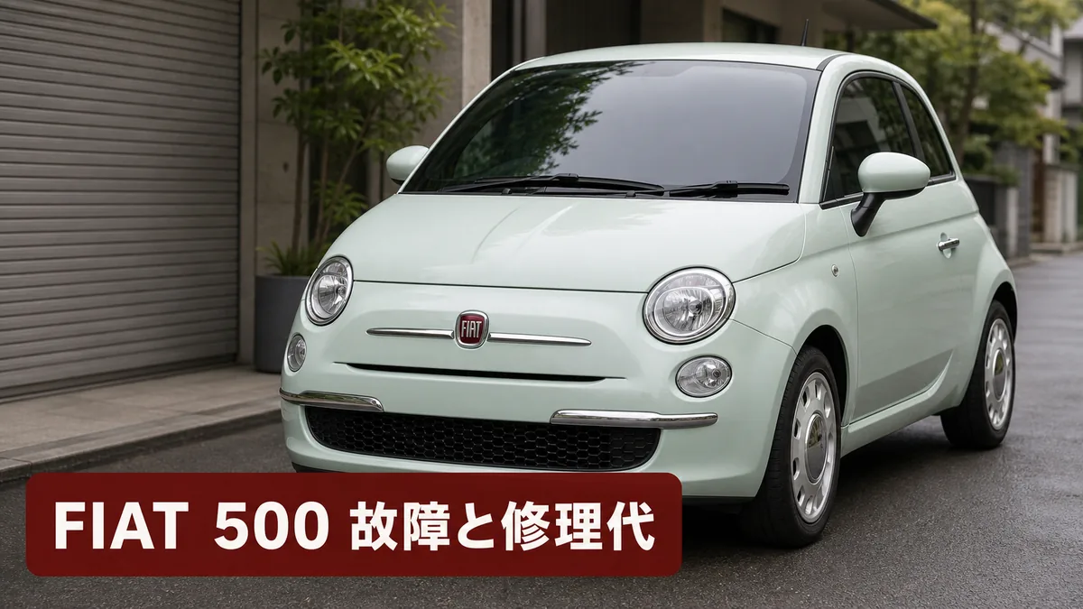 Fiat フィアット500は故障が多い?デュアロジックの実態と修理代