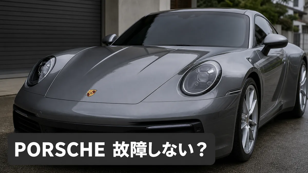 Porsche ポルシェは本当に故障しない?壊れる箇所と修理代の実態