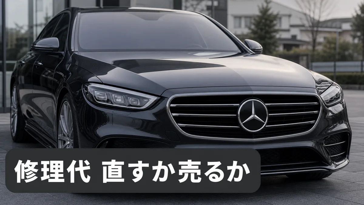 外車の修理代が高すぎる 直すか売るかの分岐点を金額別に